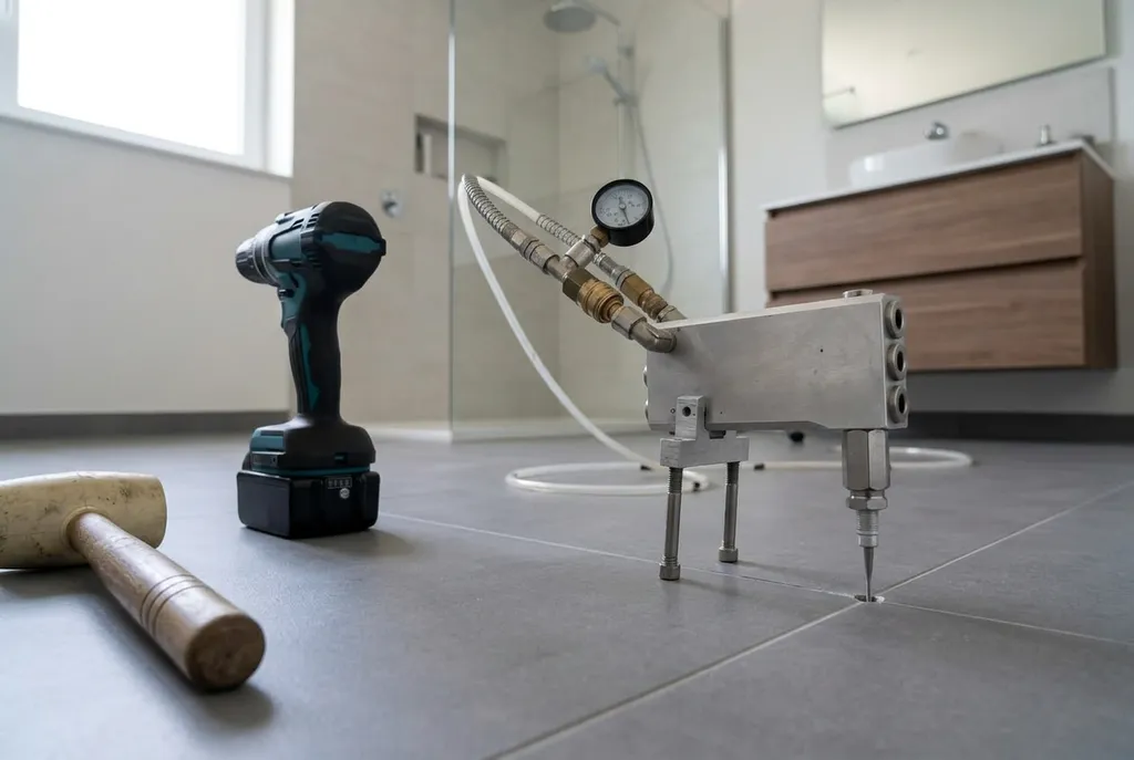 Kitbedrijf Noordwijk – holle tegels injecteren